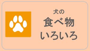 犬の食べ物いろいろボタン