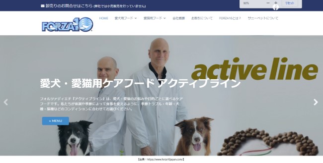 フォルツァディエチ　ドッグフード　公式
