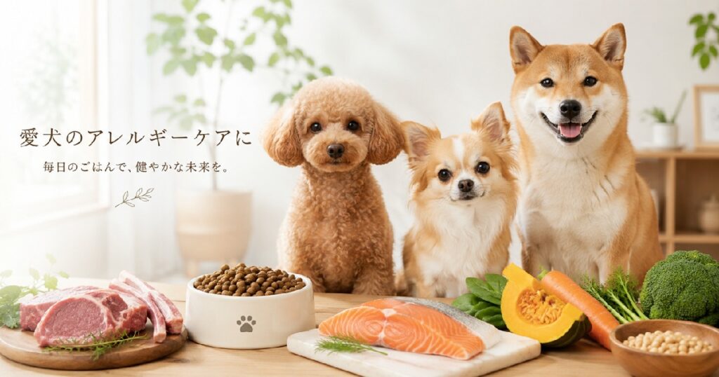 アレルギーに配慮したドッグフード