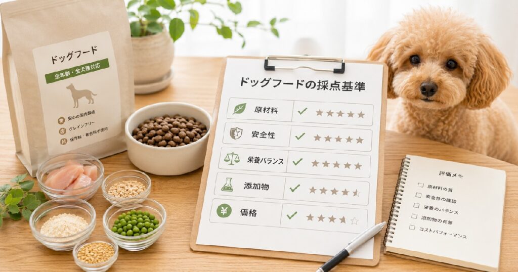 ドッグフード採点基準