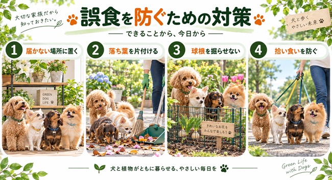 誤食を防ぐための対策